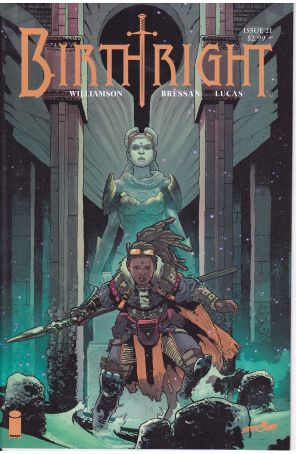 Birthright (Skybound) 21 published by Image with cover art by Andrei Bressan