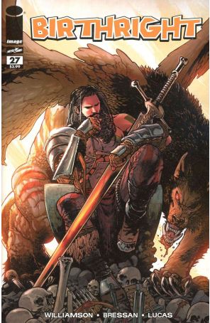 Birthright (Skybound) 27B published by Image with cover art by Andrei Bressan