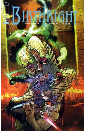 Birthright (Skybound) 38 published by Image with cover art by Andrei Bressan