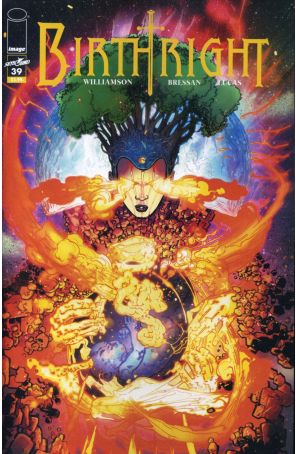 Birthright (Skybound) 39 published by Image with cover art by Andrei Bressan
