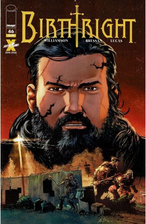 Birthright (Skybound) 46 published by Image with cover art by Andrei Bressan