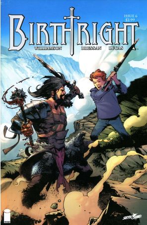 Birthright (Skybound) 6 published by Image with cover art by Andrei Bressan