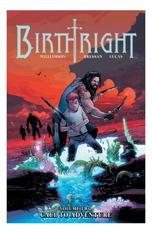 Birthright (Skybound) TPB 2 published by Image with cover art by Andrei Bressan