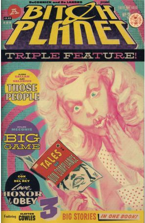 Bitch Planet: Triple Feature 3 published by Image with cover art by Valentine De Landro
