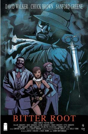 Bitter Root 9B published by Image with cover art by Shawn Martinbrough