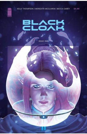 Black Cloak 1F published by Image with cover art by Mattia De Iulis
