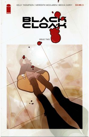 Black Cloak 2 published by Image with cover art by Meredith McClaren
