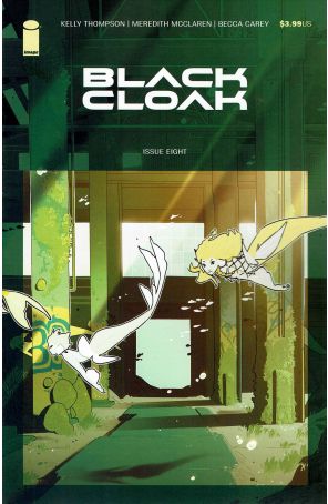 Black Cloak 8 published by Image with cover art by Meredith McClaren