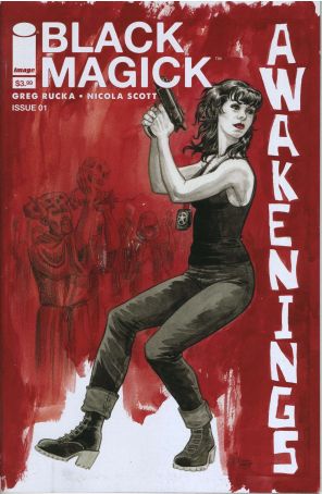 Black Magick 1B published by Image with cover art by Jill Thompson