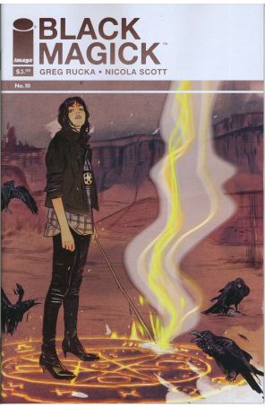 Black Magick 10B published by Image with cover art by Tula Lotay
