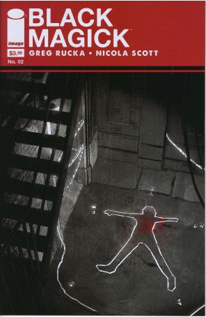 Black Magick 2B published by Image with cover art by Tristan Jones
