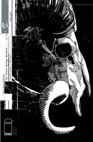 The Black Monday Murders 1 published by Image with cover art by Tomm Coker