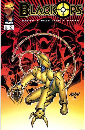 Black Ops 5B published by Image with cover art by Dave Johnson