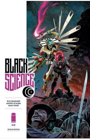 Black Science 2 (2nd) published by Image with cover art by Matteo Scalera