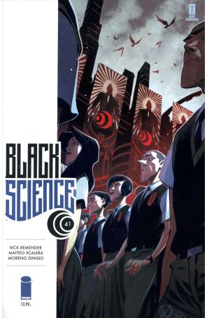 Black Science 41A published by Image with cover art by Matteo Scalera