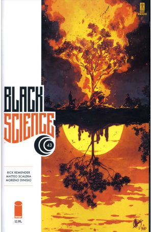Black Science 43A published by Image with cover art by Matteo Scalera