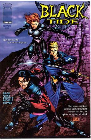 Black Tide Ashcan 1 published by Image with cover art by Mike S. Miller