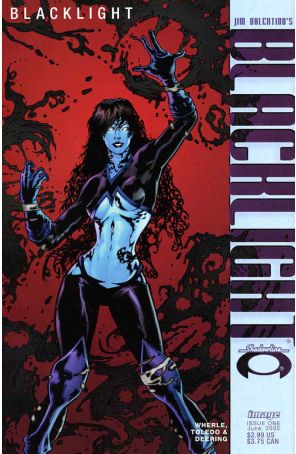 Blacklight 1 published by Image with cover art by Jon Toledo