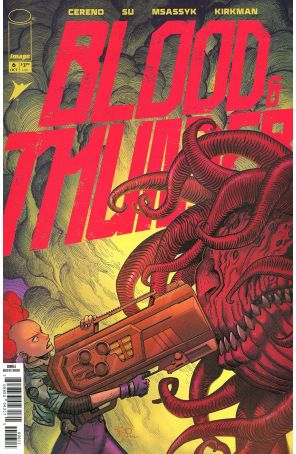 Blood And Thunder 6A published by Image with cover art by E.J. Su and Michele Msassyk Assarasakorn
