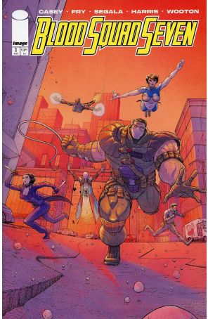 Blood Squad Seven 1C published by Image with cover art by Nick Pitarra