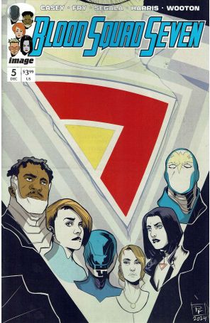 Blood Squad Seven 5A published by Image with cover art by Paul Fry