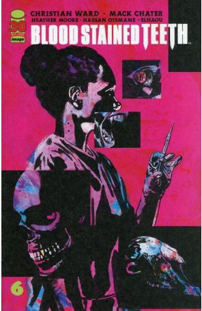 Blood Stained Teeth 6B published by Image with cover art by Michael Walsh