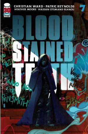 Blood Stained Teeth 7A published by Image with cover art by Christian Ward