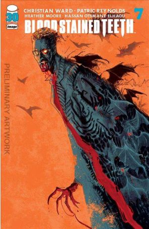 Blood Stained Teeth 7B published by Image with cover art by Abigail Harding
