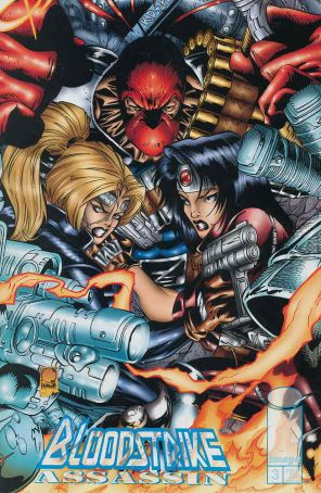 Bloodstrike Assassin 3 published by Image with cover art by Joe Quesada