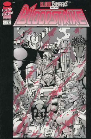 Bloodstrike 1 published by Image with cover art by Dan Fraga