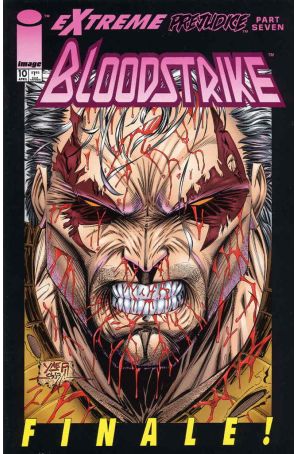 Bloodstrike 10 published by Image with cover art by Chap Yaep