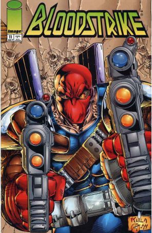 Bloodstrike 11 published by Image with cover art by Karl Altataetter