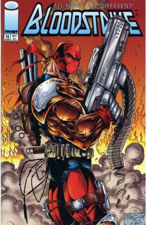 Bloodstrike 12 published by Image with cover art by Karl Altstaetter