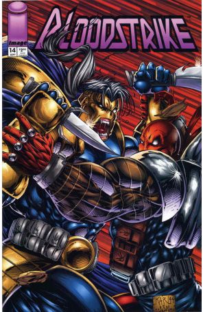 Bloodstrike 14 published by Image with cover art by Karl Altstaetter