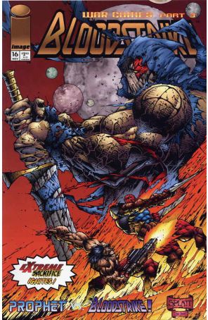 Bloodstrike 16 published by Image with cover art by Stephen Platt
