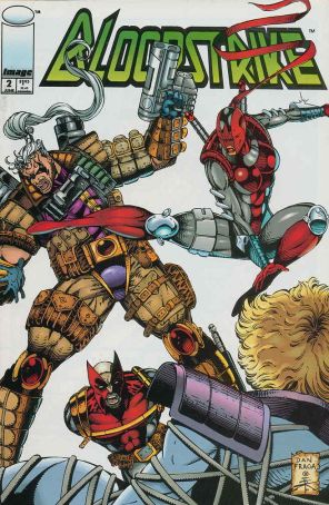 Bloodstrike 2 published by Image with cover art by Dan Fraga