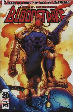 Bloodstrike 26 published by Image with cover art by Tim Seeley