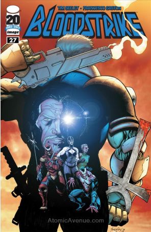 Bloodstrike 27 published by Image with cover art by Tim Seeley