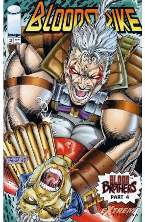 Bloodstrike 3 published by Image with cover art by Dan Fraga