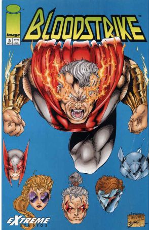 Bloodstrike 5 published by Image with cover art by Jeff Matsuda