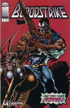 Bloodstrike 7 published by Image with cover art by Jae Lee