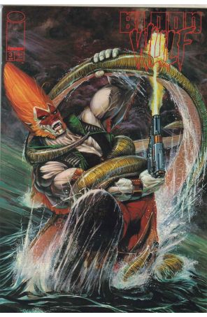 Bloodwulf 3 published by Image with cover art by Daerick Gröss