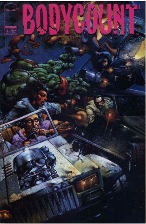 Bodycount (Image) 2 published by Image with cover art by Simon Bisley