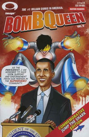 Bomb Queen (Vol. 6) 1 published by Image with cover art by Jimmie Robinson