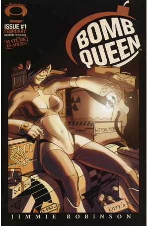 Bomb Queen 1 published by Image with cover art by Jimmie Robinson