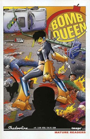 Bomb Queen 4 published by Image with cover art by Jimmie Robinson