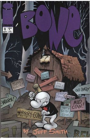 Bone (2nd Series) 9 published by Image with cover art by Jeff Smith