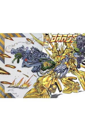 Brass 1 published by Image with cover art by Richard Bennett