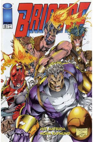 Brigade 0 published by Image with cover art by Jeff Matsuda