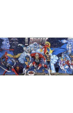 Brigade 1 published by Image with cover art by Marat Mychaels